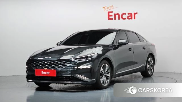 Kia K8 Hybrid 2023 Серый из Кореи
