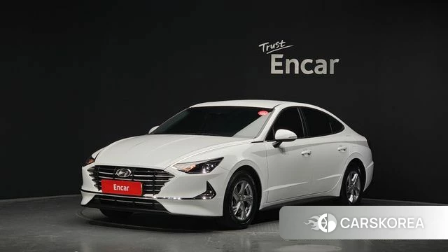 Hyundai Sonata (DN8) 2022 Белый из Кореи