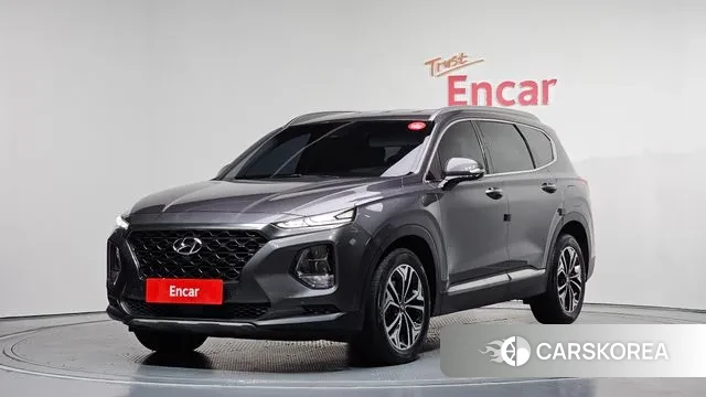 Hyundai Santa Fe TM 2018 Серый из Кореи