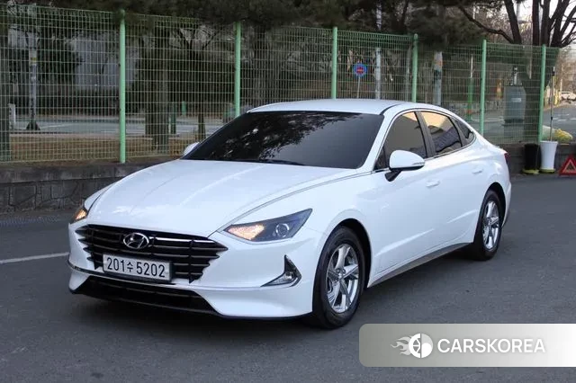 Hyundai Sonata (DN8) 2021 Белый из Кореи