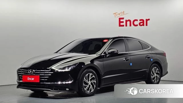 Hyundai Sonata Hybrid (DN8) 2020 Черный из Кореи
