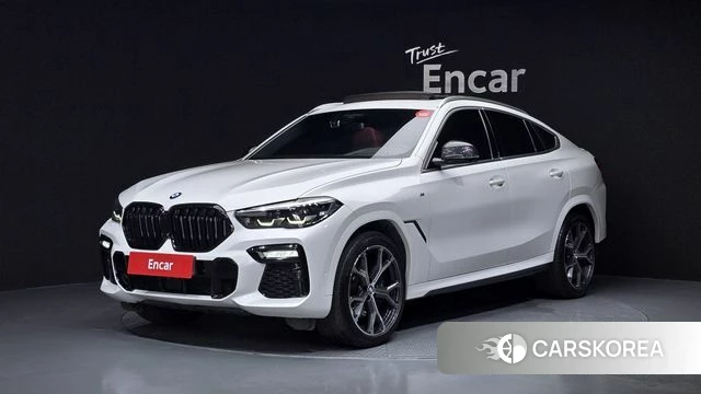 BMW X6 (G06) 2021 Белый из Кореи