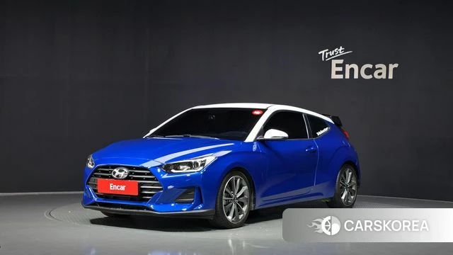 Hyundai Veloster (JS) 2018 Синий из Кореи