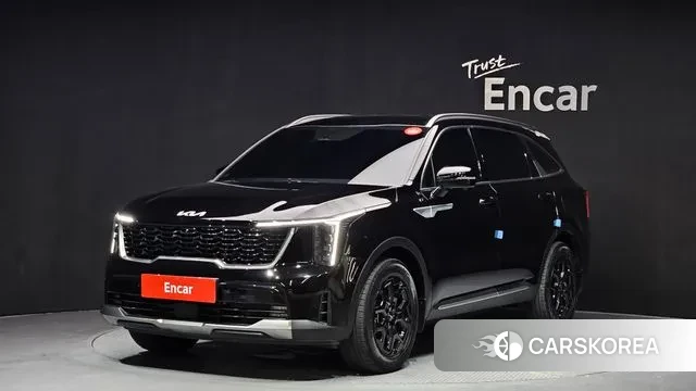 Kia The New Sorento 4th Generation 2023 Черный из Кореи