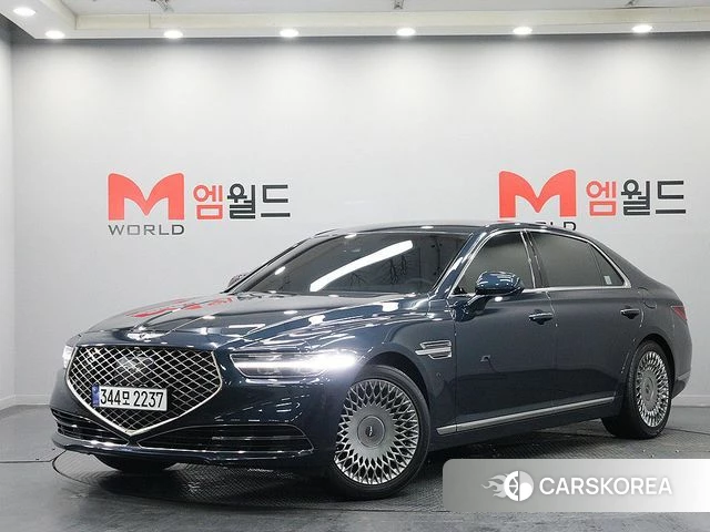 Genesis G90 2021 Синий из Кореи