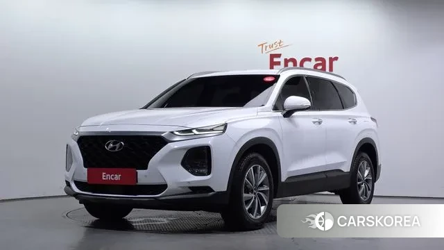 Hyundai Santa Fe TM 2018 Белый из Кореи