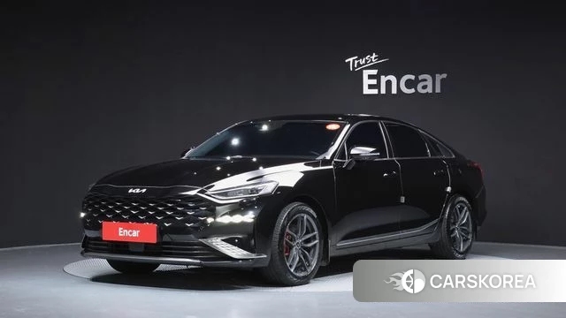 Kia K8 2021 Черный из Кореи