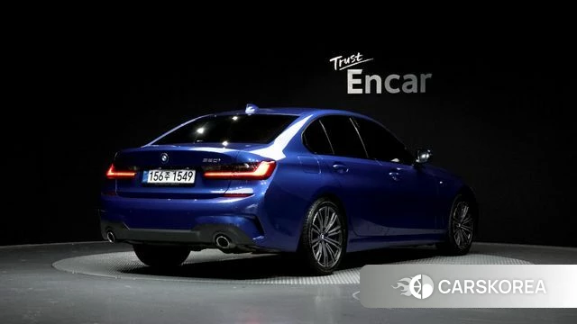 BMW 3 Series (G20) 2021 Синий из Кореи