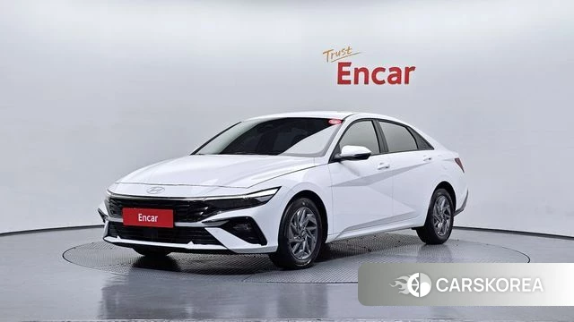 Hyundai The New Avante (CN7) 2024 Белый из Кореи