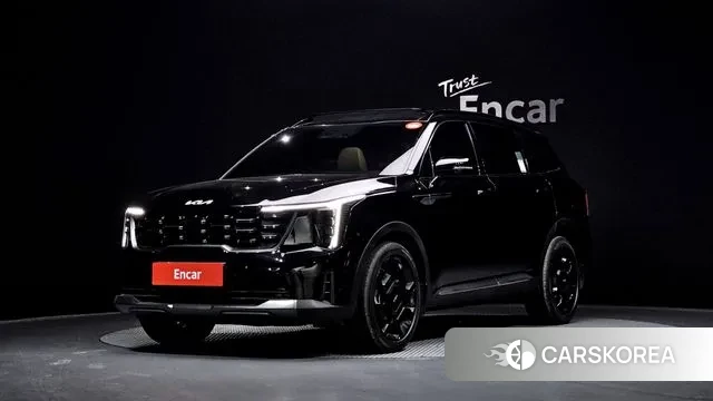 Kia The New Sorento 4th Generation 2023 Черный из Кореи