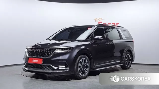 Kia Carnival 4th generation 2021 Серый из Кореи