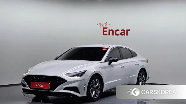 Hyundai Sonata (DN8) 2021 Белый из Кореи