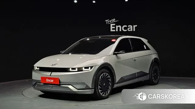 Hyundai Ionic 5 2022 Серебристо-серый из Кореи