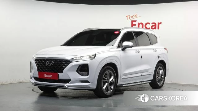 Hyundai Santa Fe TM 2020 Белый из Кореи