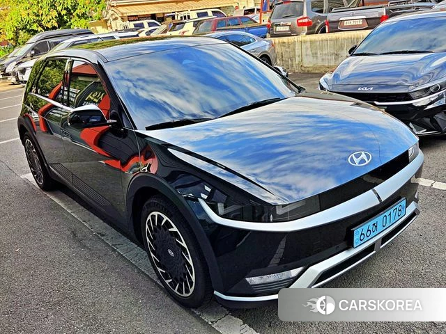 Hyundai Ionic 5 2023 Черный из Кореи