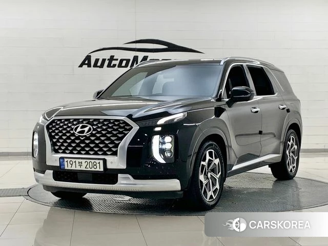 Hyundai Palisade 2021 Черный из Кореи