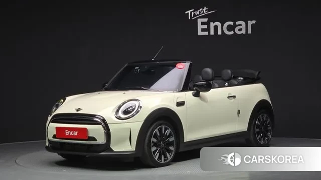 Mini Cooper Convertible 2022 Жемчужный цвет из Кореи