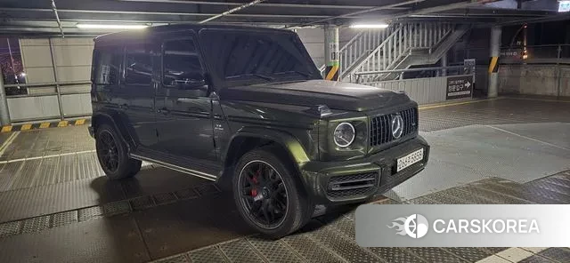 Mercedes-Benz G-Class W463b 2021 Темно-зеленый из Кореи