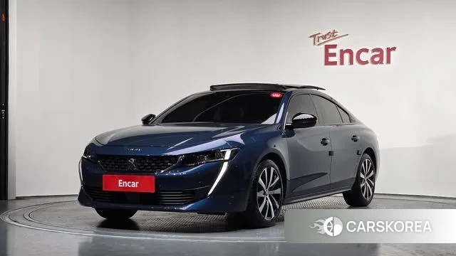 Peugeot 508 second Generation 2020 Синий из Кореи