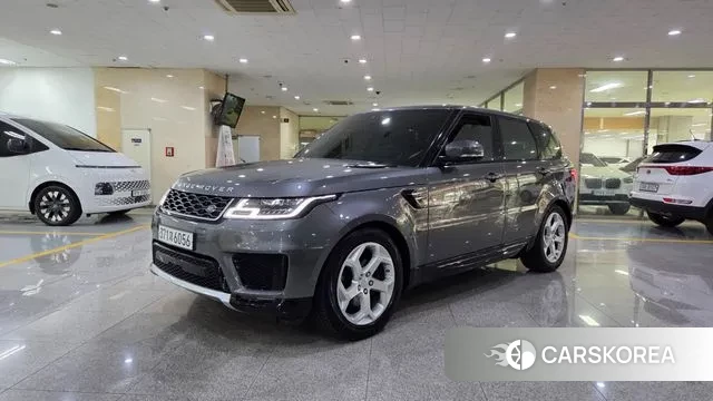 Land Rover Range Rover Sport 2nd Generation 2019 Серебристо-серый из Кореи