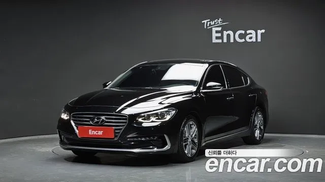 Hyundai Grandeur IG 2018 Черный из Кореи