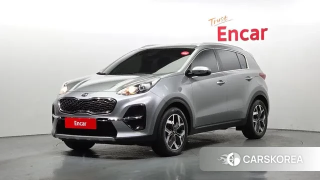 Kia Sportage The Bold 2020 Серебристо-серый из Кореи