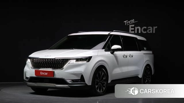 Kia Carnival 4th generation 2021 Белый из Кореи