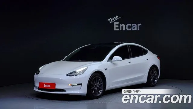 Tesla Model 3 2019 Белый из Кореи