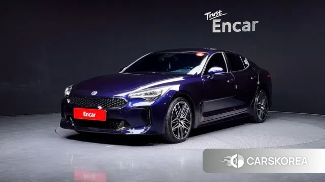 Kia Stinger 2018 Синий из Кореи
