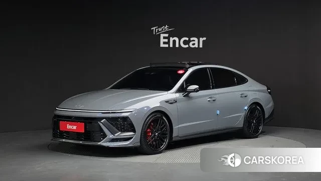 Hyundai Sonata D Edge (DN8) 2024 Светло-серебряный цвет из Кореи
