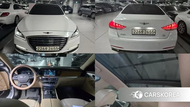 Genesis G80 2020 Белый из Кореи