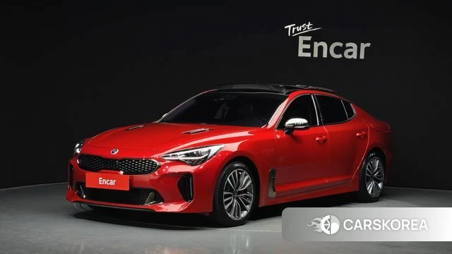 Kia Stinger 2018 Красный из Кореи