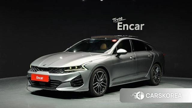Kia K5 3rd generation 2020 Серебристо-серый из Кореи