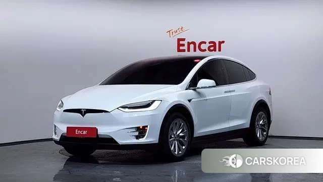 Tesla Model X 2019 Белый из Кореи