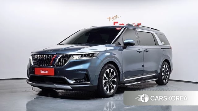 Kia Carnival 4th generation 2021 Синий из Кореи