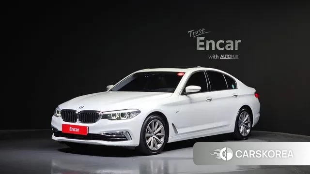 BMW 5 Series (G30) 2018 Белый из Кореи