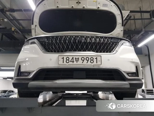 Kia Carnival 4th generation 2021 Белый из Кореи