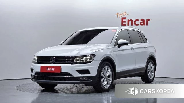 Volkswagen Tiguan second Generation 2020 Белый из Кореи