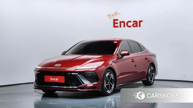 Hyundai Sonata D Edge (DN8) 2025 Красный из Кореи