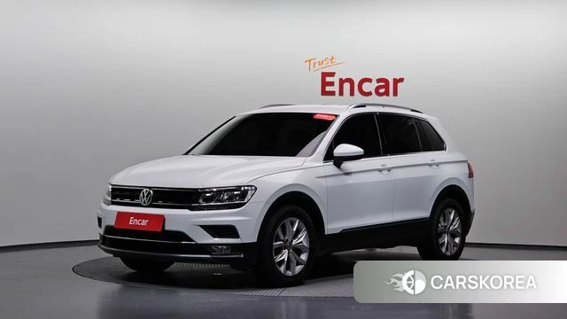 Volkswagen Tiguan second Generation 2018 Белый из Кореи