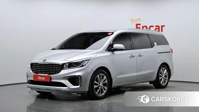 Kia The New Carnival 2018 Серебряный из Кореи