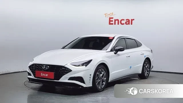 Hyundai Sonata (DN8) 2021 Белый из Кореи