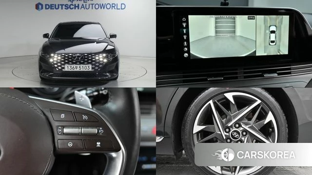 Hyundai The New Grandeur IG 2021 Черный из Кореи