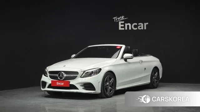Mercedes-Benz C-Class W205 2021 Белый из Кореи