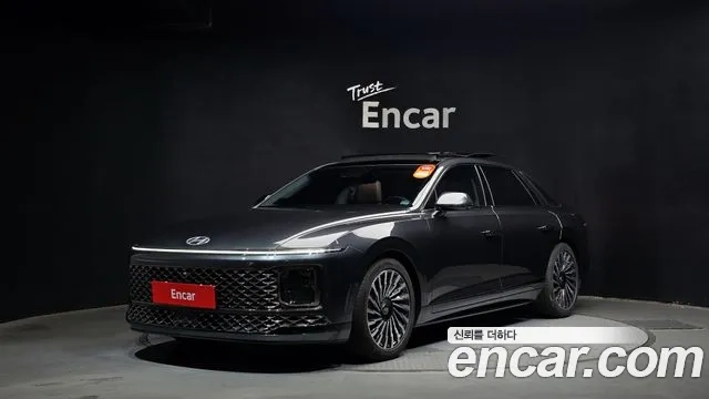 Hyundai Grandeur (GN7) 2023 Серый из Кореи