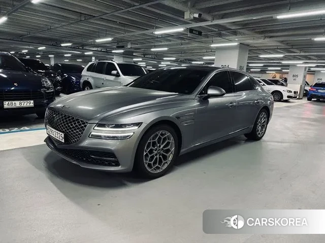 Genesis G80 (RG3) 2020 Серебристо-серый из Кореи