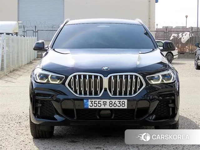 BMW X6 (G06) 2022 Синий из Кореи