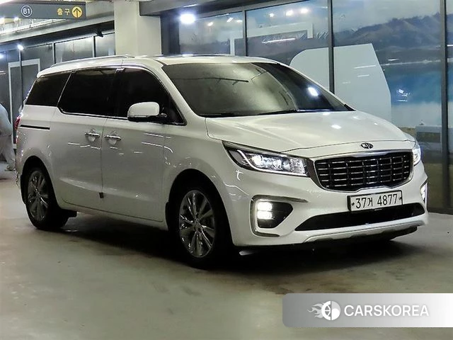 Kia The New Carnival 2019 Белый из Кореи