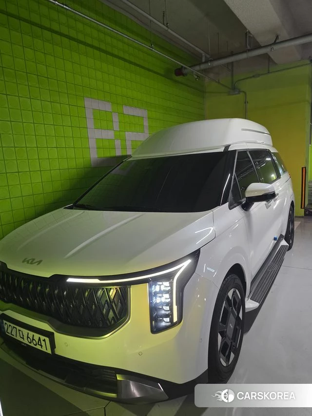 Kia The New Carnival 4th Generation 2024 Белый из Кореи