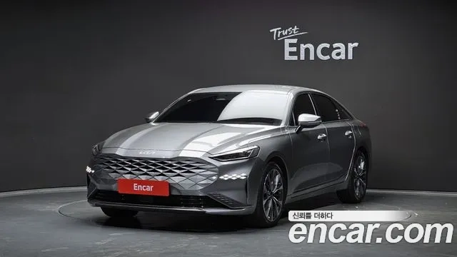 Kia K8 2021 Серебристо-серый из Кореи